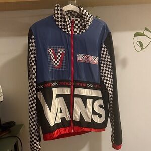 Vans Multicolor Checkered Jacket with Logo